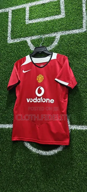 Manchester United 2005 Retro Jersey.