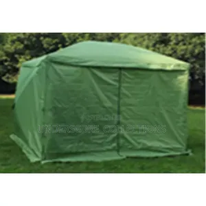 Green 4-Sided Pop-Up Canopy Screen House Tent
