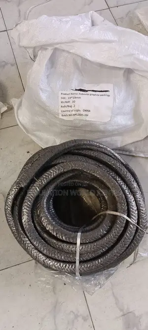 Asbestos Graphite Square Packing Rope 19mm