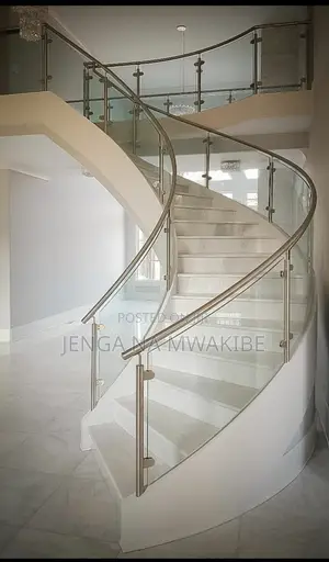 Stainless Steel Handrail Profile Spiral Staircase