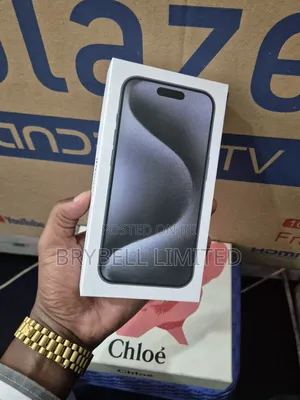 New Apple iPhone 15 Pro Max 256 GB Black