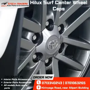 Toyota Fortuner New Model Center Wheel Caps