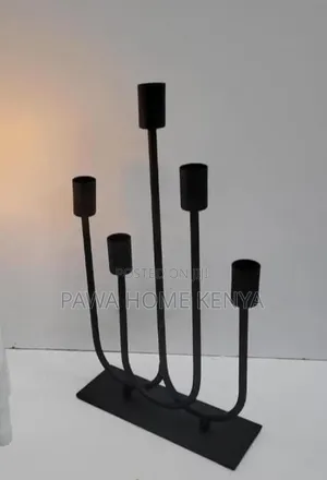 Classic 5 in 1 Metallic Candle Holder