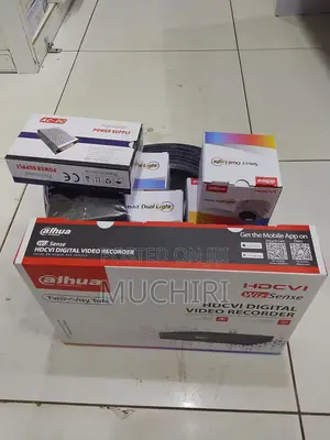 Smart Dual Light Dahua 4 CCTV Colovu Cameras Full Kit