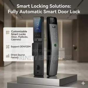 Smart Lock Door Lock With Fingerprint Password Cards Face Unlock