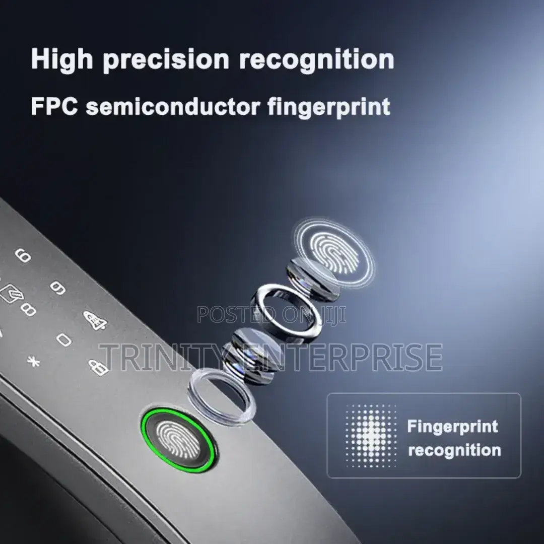 Smart Lock Automatic Biometric Security Lock Password Fingerprints