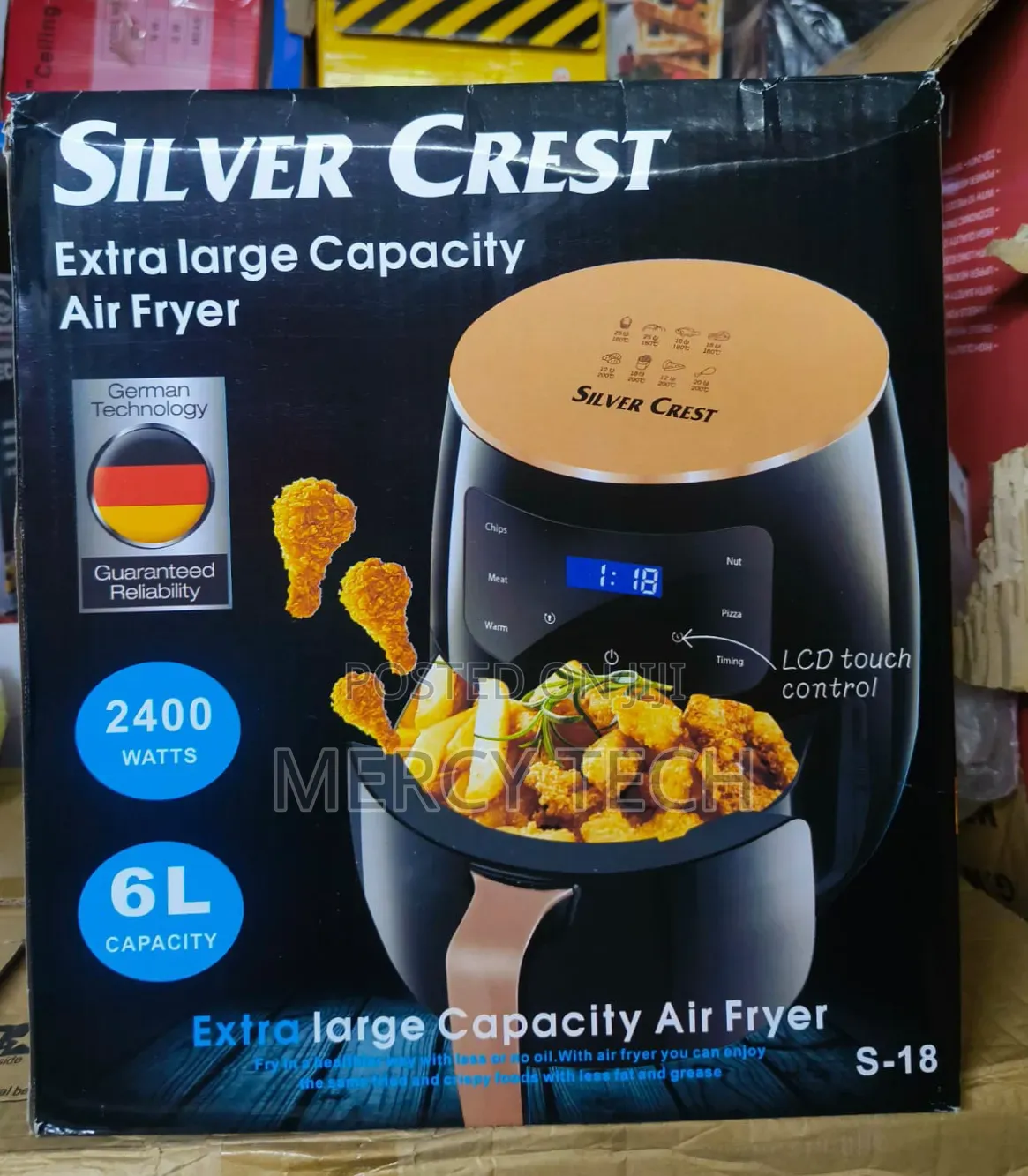 Silver Crest 6l Air Fryer