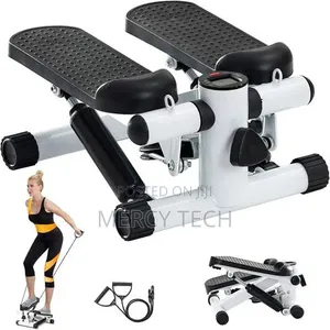 Mini Stepper With Resistance Bands