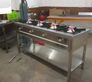 4-Burner Cookers Stainless Gas Made