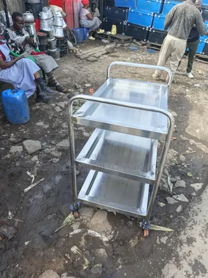 Stainless Steel Medicine Trolley
