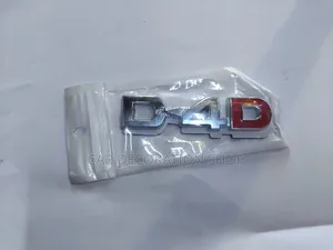 Chrome Toyota Hilux D_4d Badge Emblem