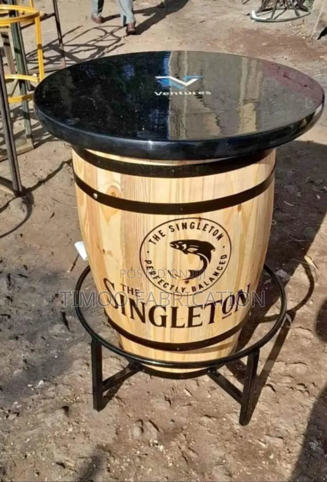 Restaurant Barrel Drum Table