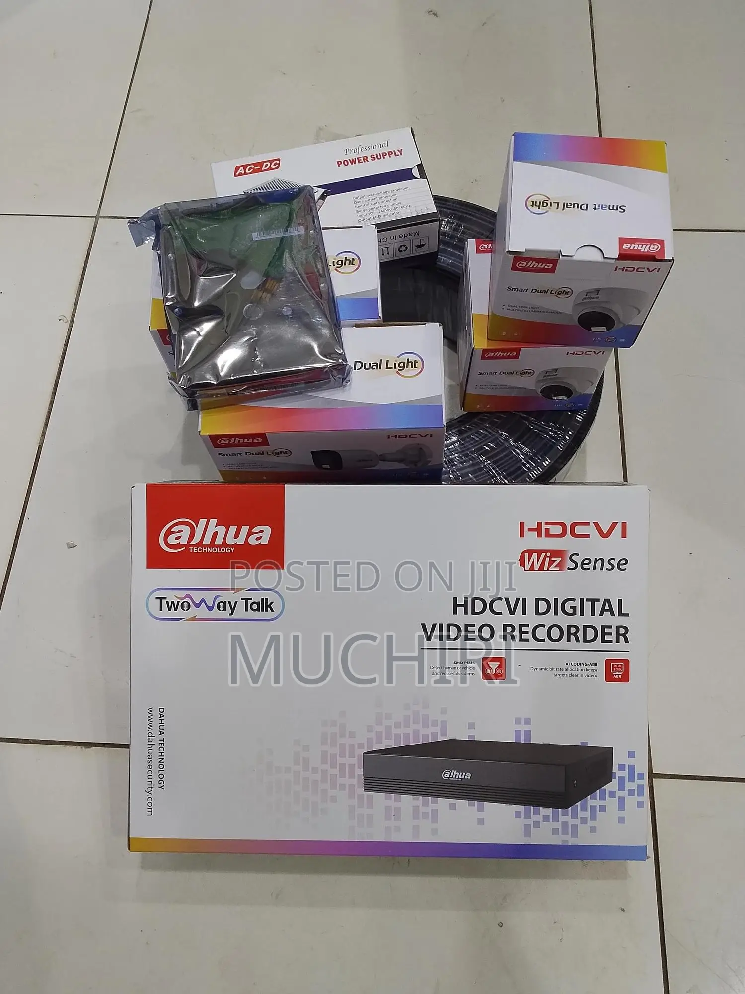 Dahua Smart Dual 4 Channel Security Cameras