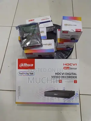 Dahua Smart Dual 4 Channel Security Cameras