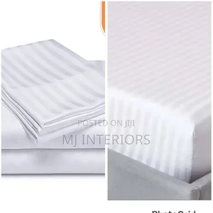 Smooth Finish Striped Bedsheets