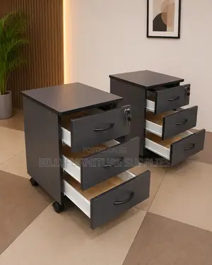 Office Pedestal Drawers in Nairobi – Lockable Desk Storage Unit