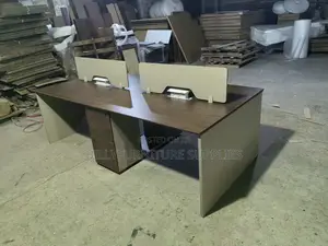 4 Way Workstation in Nairobi – Modern Office Desk Setup