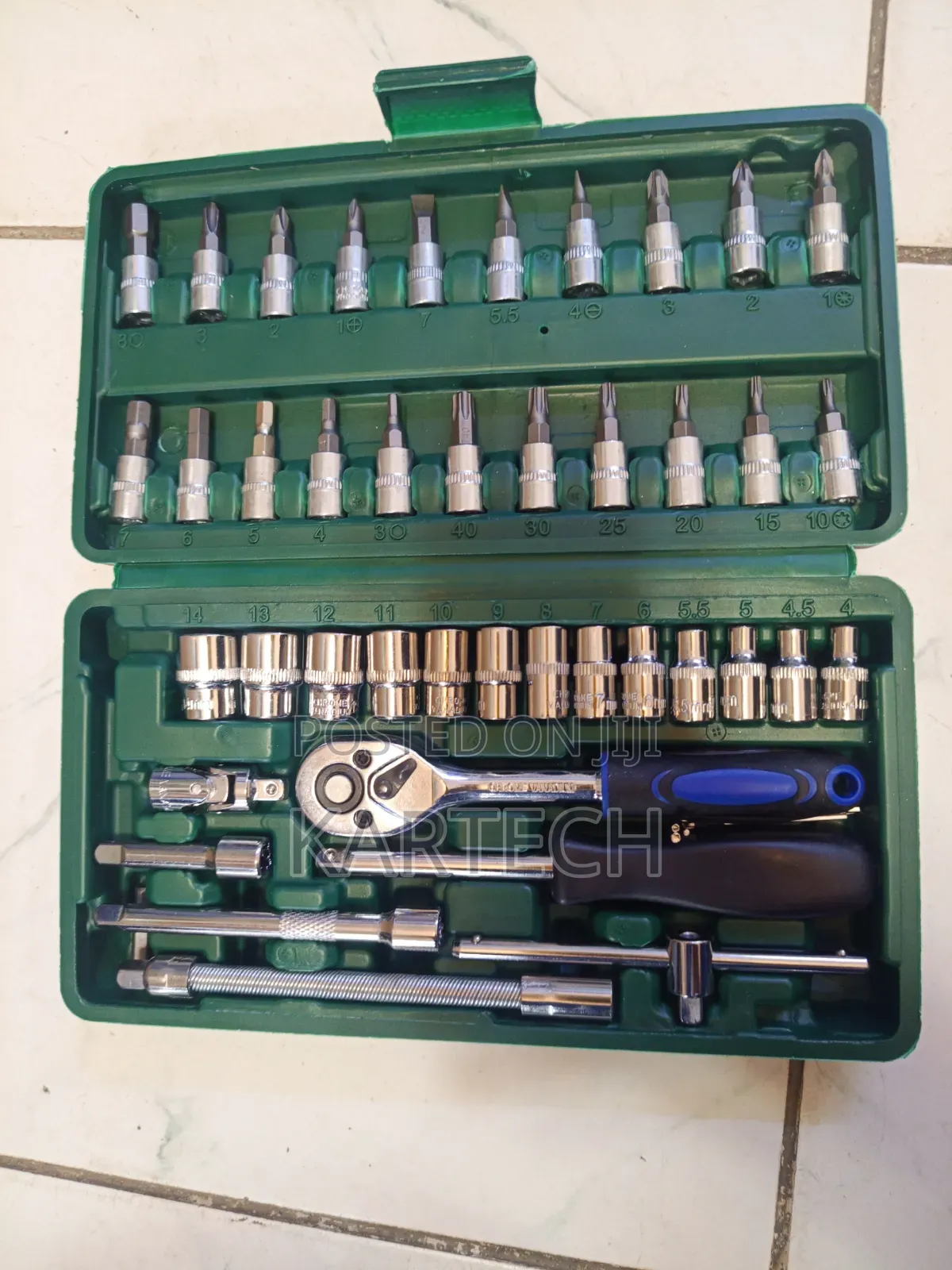 46 PCS Socket Wrench Tool Set