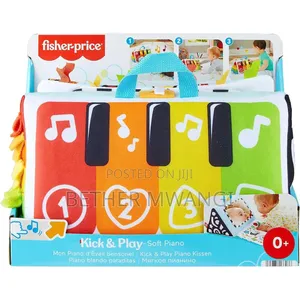 Fisher Price Kick Play Piano Plush Piano