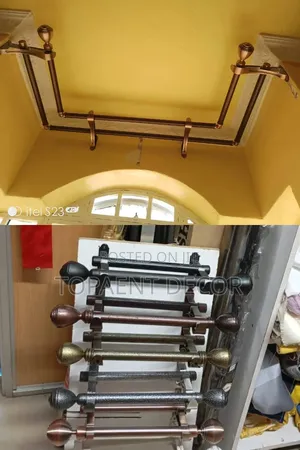 Strong, Heavy Duty, Curtains and Sheers Rods