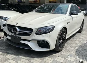Mercedes-Benz E63 2019 White