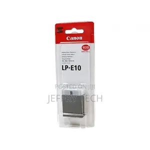 Canon Lp-E10 Rechargeable Lithium-Ion Battery for Eos Rebel T3 T5 T6 1
