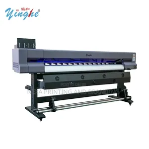 1.8m I3200 Printhead Eco Solvent Large Format Banner Printing Machine