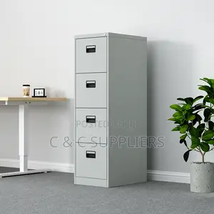 4-Drawers Steel Filing Cabinet