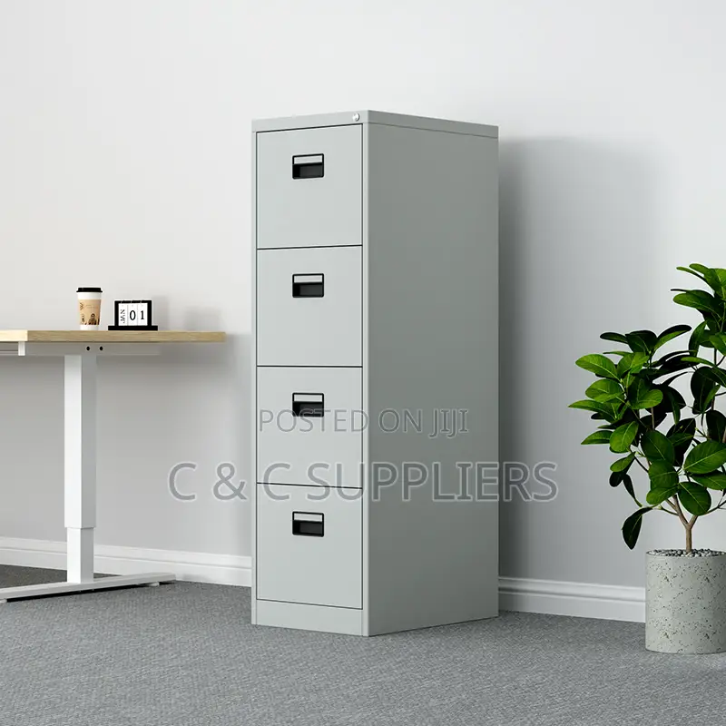 4-Drawers Steel Filing Cabinet