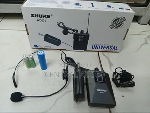 Shure Adx1 Headset and Lapel Mic