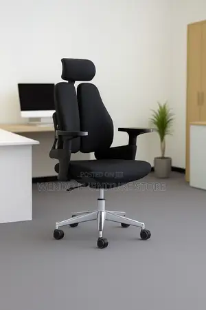 Office Chairs; Orthopedic High Backrest Office Chair With Dual Back