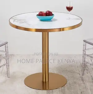 Dining Table: Stylish Round Dining Table With Casual Design