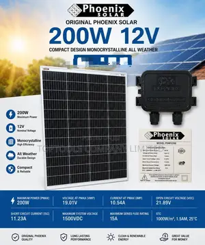 200watts 12volts Original Phoenix Solar Panel
