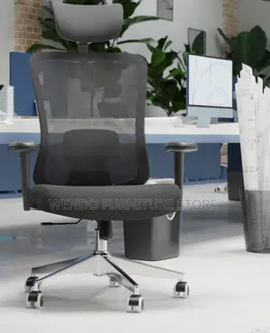 Office Chairs; Fabric Office Ergonomic Chair With High Back Support