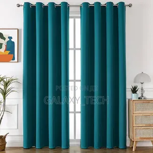3pc Set Plain Curtains(2pcs Curtains,1 Sheer)