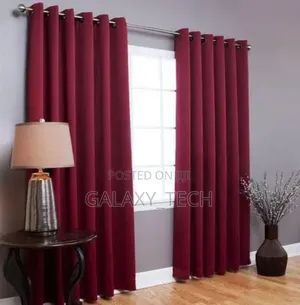 3pc Set Plain Curtains(2pcs Curtains,1 Sheer)