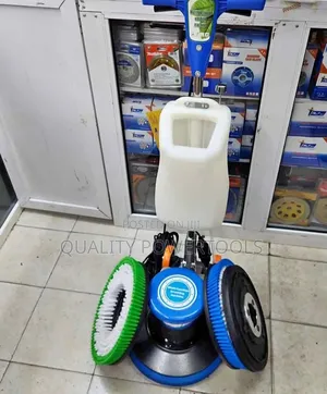 Efficient Floor Scrubber