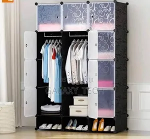 3 Column Plastic Wardrobes
