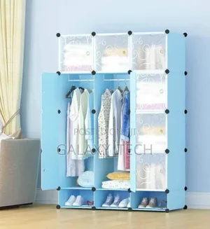 3 Column Plastic Wardrobes