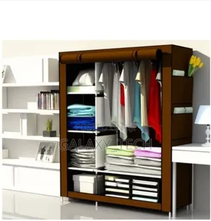 2 Columns Metallic Wardrobes