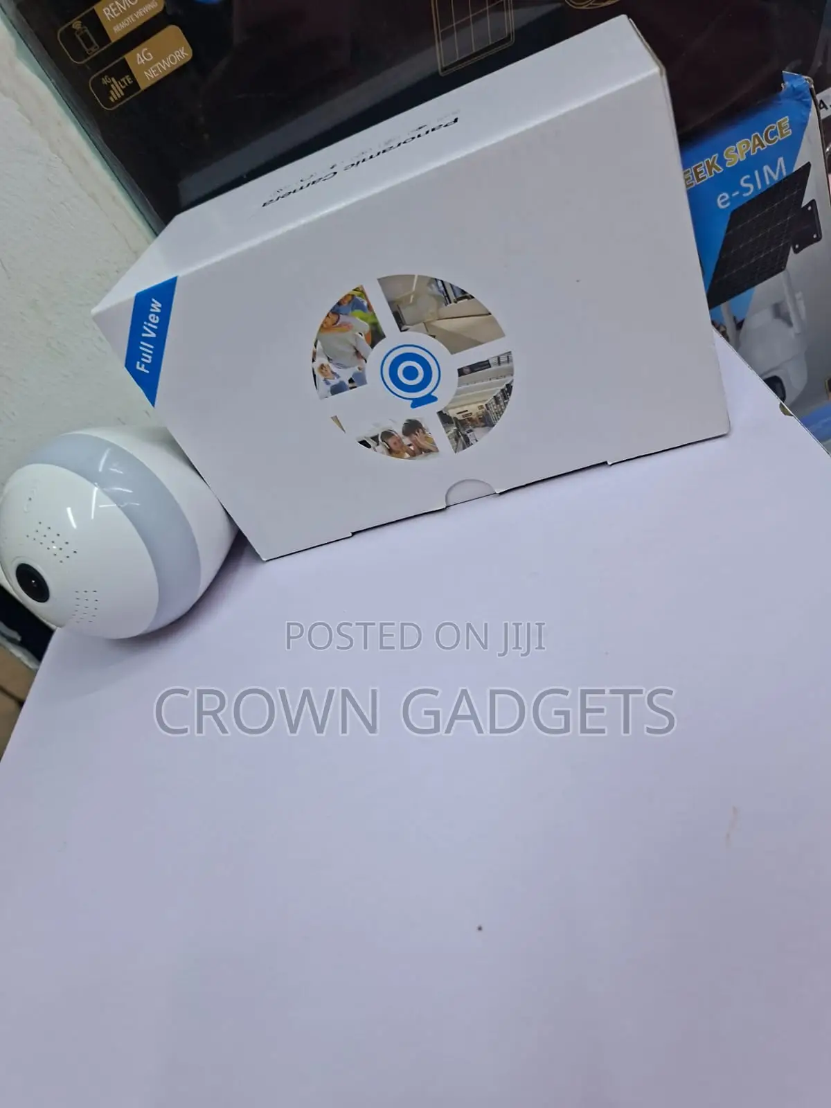 360° Panoramic Led Bulb Camera Wifi Security CCTV Cam