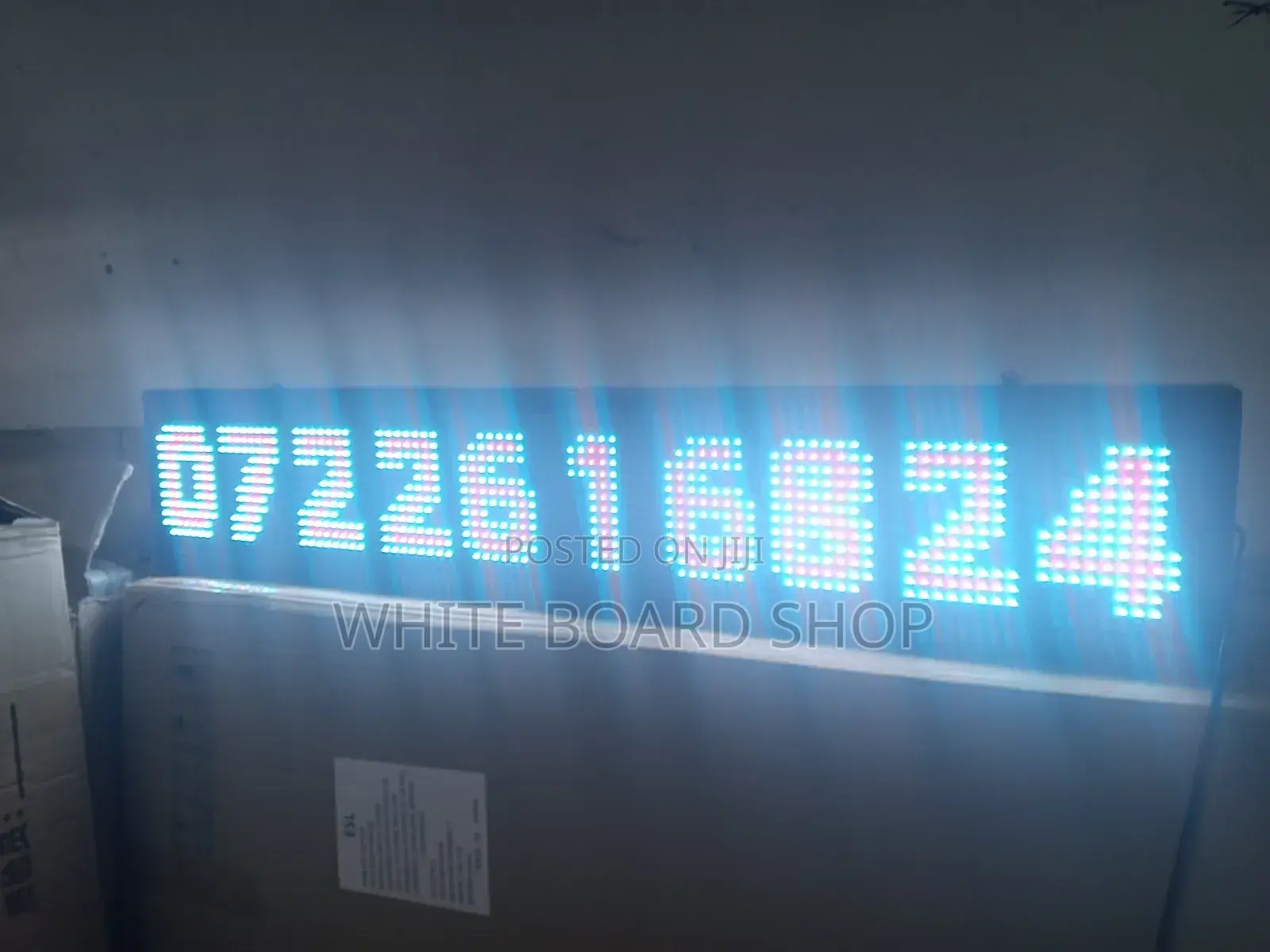 Imported Led Signage 1m Long- Multiple Color
