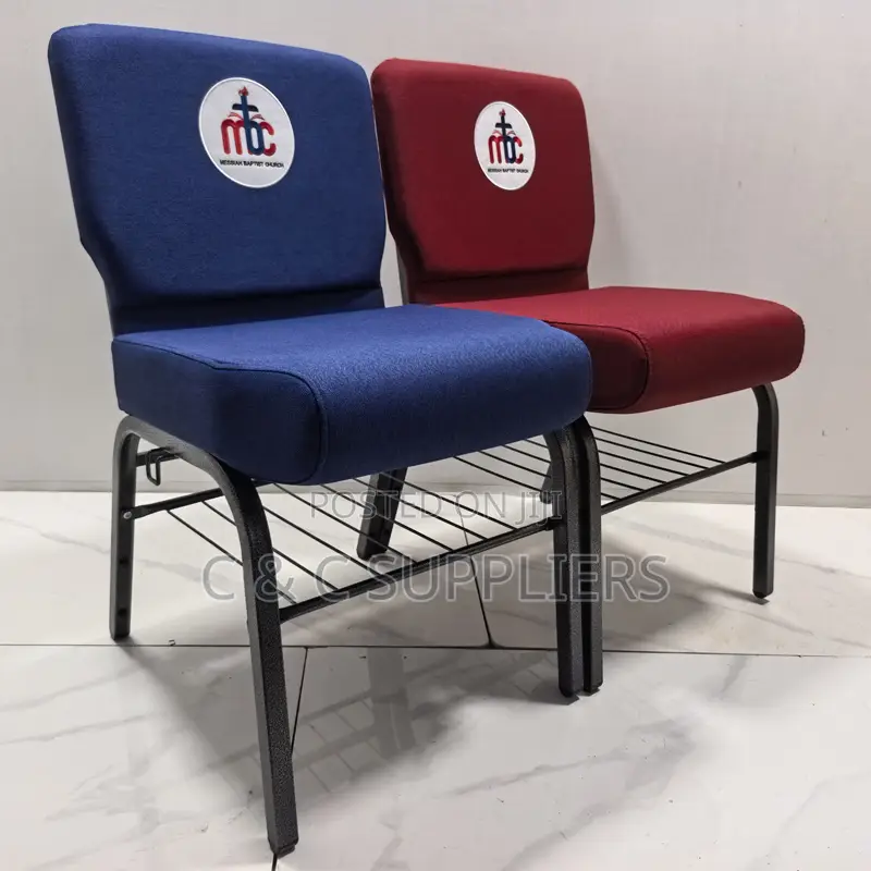 Stackable Interlocking Church Seats