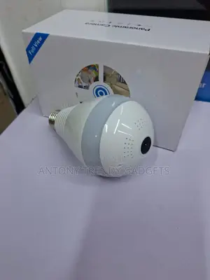 360 Degree Led Bulb Cctv Camera Smartphone Control