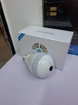 360 Degree Led Bulb Cctv Camera Smartphone Control