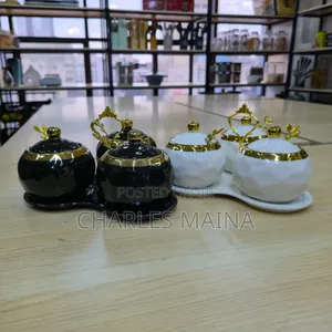 *Nordic Luxury Ceramic Seasoning Jars