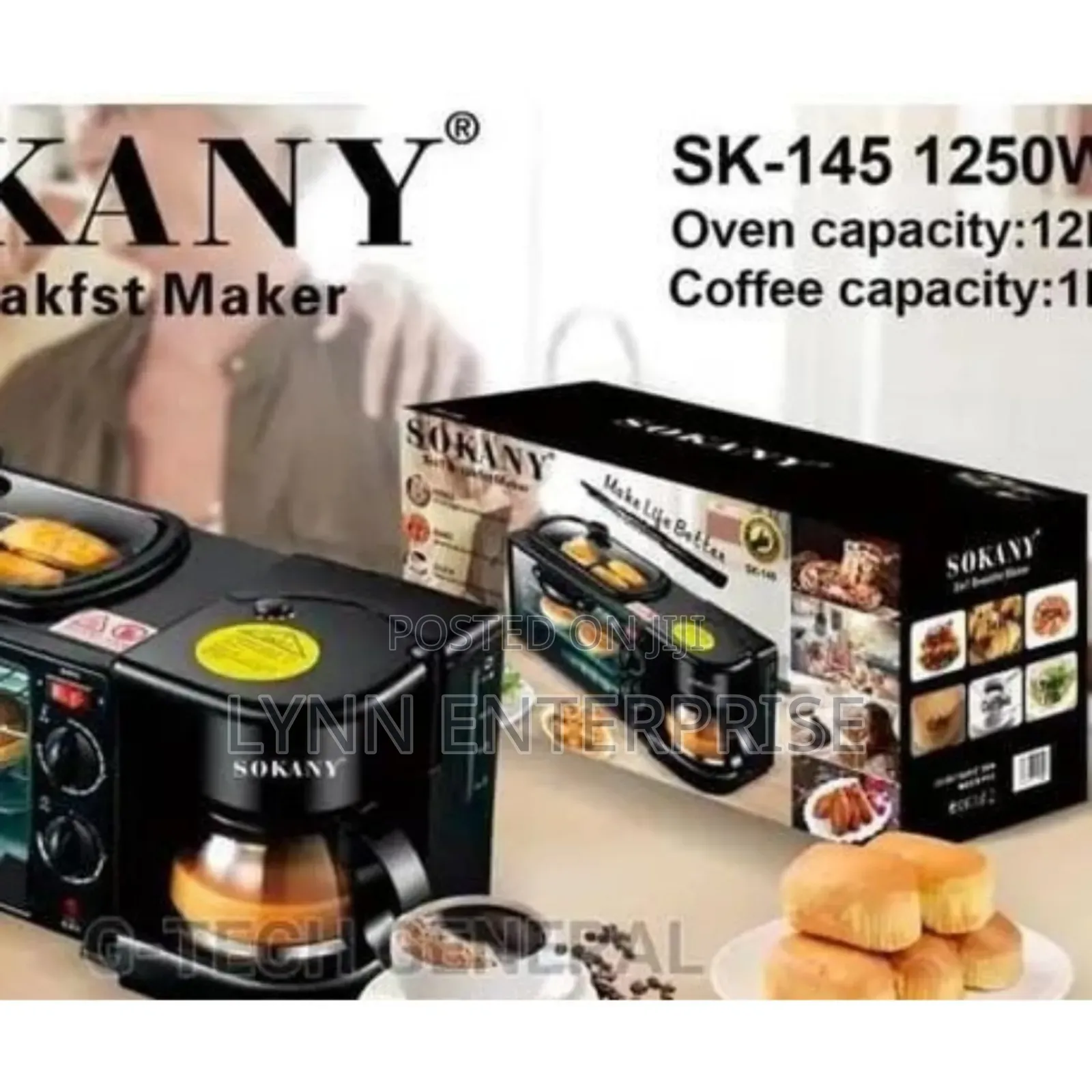 *Sokany 4in1 Breakfast Machine