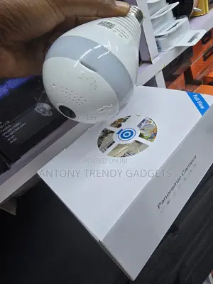 360 Degree Security Bulb Camera Smart Home Monitoring Cam
