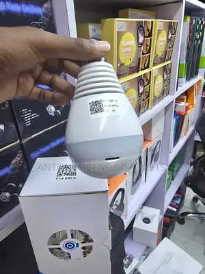 360 Panoramic Security Camera Led Bulb Indoor Cctv Cam