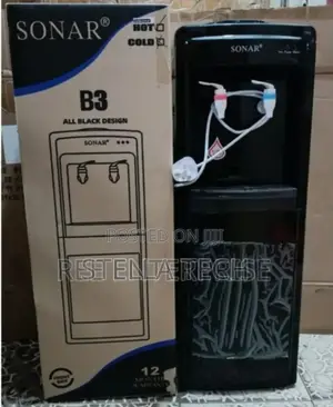 Black Sonar B3 Hot and Normal Free Standing Water Dispenser